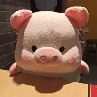 lulu小猪 日本原单收藏加购 38CM-50CM 露露小猪毛绒玩具粉色公仔可爱娃娃少女心呆萌情人节日礼物玩偶猪