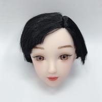 男黑头_ 单独娃头[无身体]适合60厘米 中国60厘米男朋友洋娃娃衣服玩具富华达芭比娃娃西装礼服男娃娃