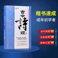 临摹楷书套装[赠100临摹纸] 楷书专用练字本成人正楷入门基础训练初学者写字神器速成21天大学生练习连笔楷书硬笔书法练字