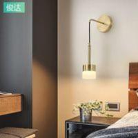 全铜壁灯卧室床头灯LED过道墙创意现代简约北欧轻奢壁灯 全铜款 全铜壁灯卧室床头灯LED过道墙创意现代简约北欧轻奢壁灯