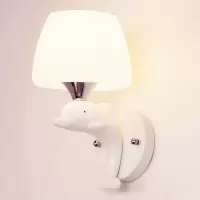 单头款带LED灯泡 简约现代壁灯LED床头灯墙壁灯客厅个性楼梯过道走廊灯具
