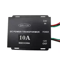 24V转12V 10A 车用电压转换器24V转12V货车电源变压器24伏变12v电压变换24v降12