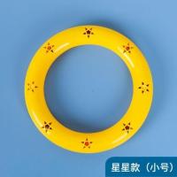 星星款 小号 (黄色)一对 早操手环器械道具圈圈幼儿园手持摇铃有声舞蹈铃圈响环星星体操环