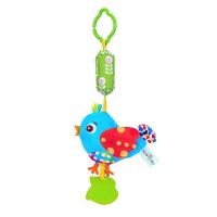 happy中号风铃小鸟 婴儿玩具06个月推车挂件1岁2宝宝挂饰床头铃风安抚玩偶车载饰床铃