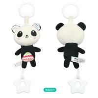 挂件风铃[小熊猫] 婴儿宝宝安全座椅摇铃床头风铃安抚玩偶车载床铃1岁推车挂件玩具