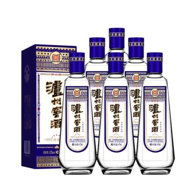 泸州老窖6瓶白酒整箱绵藏浓香型52度500ml