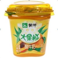 蒙大果粒酸奶芦荟+黄桃260g