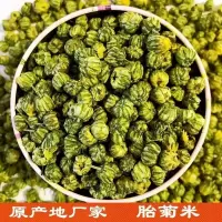 菊花茶清热去火正宗新货桐乡胎菊王特级罐装雏菊野菊花杭白菊花茶 胎菊50克罐装