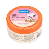 史努比Snoopy婴儿倍护爽身粉天然舒爽痱子粉草本温和玉米粉干爽 史努比倍护爽身粉(140g)