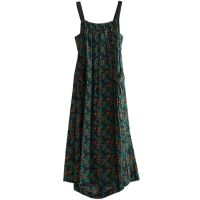 2021秋季两件套洋气小香风减龄裙装御姐轻熟时尚气质背带裙套装女 单件背带裙 M建议95-110斤