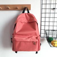 书包男潮流韩版双肩包女书包女学生韩版校园原宿ins背包男 双肩包 小号-粉红