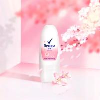 Rexona/舒耐止汗露走珠液香体滚珠男女腋下止汗爽身喷雾抑汗香水 25ml:樱香嫩白/女 单瓶装