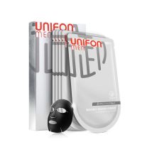 御泥坊男士深层清洁缩毛孔去黑头学生补水保湿净爽控油竹炭黑面膜 竹炭黑面膜5片