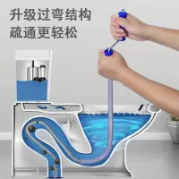 通厕所马桶神器捅厕所下水道疏通工具通坐便硬物堵塞手摇弹簧家用 手摇疏通器