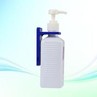 上海利康凝胶洗手液墙架推车病床走廊扶手手术室长短柄手压架带锁 钉墙式挂架