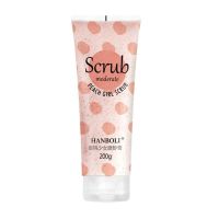 水蜜桃磨砂膏√冰淇淋烟酰胺提亮嫩肤身体去角质皮沐浴搓泥宝 hanboli磨砂膏