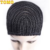 TOMO cornrows wig cap crochet braids 辫子网帽 假发发网 黑色