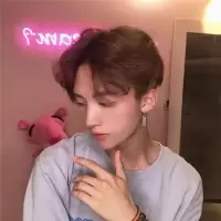 假发男中分刘海短发韩版帅气学生逼真自然蓬松男士短卷发头套发卡 浅棕色 送发网发卡
