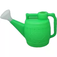大号塑料洒水壶浇花壶浇水壶种菜洒水喷头大容量浇菜长嘴喷壶家用 5L[1壶1喷头]适合浇花