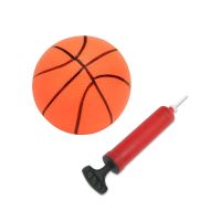 儿童篮球架免打孔壁无痕挂钩篮球框宝宝投篮玩具家用室内玩具 单个篮球 1球送打气筒 挂钩