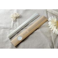 香薰配件天然藤条枝挥发棒纤维棒无火香薰精油扩香木棒干花补充液 纳米纤维棒白色(10支装) 香薰配件