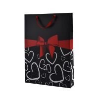 带礼物盲盒洞洞乐有奖盒子新年惊喜盒小卖部摸奖玩具情侣生日礼物 黑色礼品袋[1个装]