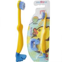 喜悦卡通儿童牙刷3612岁小孩宝宝螺旋丝软毛细小头换牙期保护牙龈 小鸭子[1支]送铅笔刨