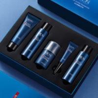 梵贞洗面奶男士专属清爽控油净痘补水洁面乳护肤品水乳霜套装学生 洗面奶套装男士专用