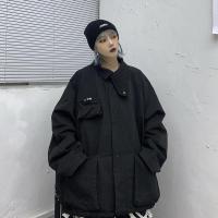 秋季新款复古港风棒球服夹克2021韩版宽松大码刺绣炸街学生外套女 黑色[5523款] S 建议95斤内