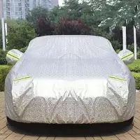 斯柯达明锐晶锐昕锐昕动速派柯米克车衣车罩防晒防雨隔热加厚车套 铝膜亮银色[无赠品] 明锐
