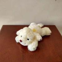 趴趴狗毛绒玩具汽车后窗装饰用品抱枕摆件公仔车载内布娃娃玩偶 趴趴狗28cm(无绣花) 一只