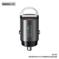 Remax睿量车载手机充电器隐形快充金属款隐藏式iPhone13PRO苹果 太空灰 标配[30W快充头]