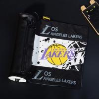 NBA体育周边篮球湖人骑士雷霆篮网队帆布大容量男女学生卷轴笔袋 湖人队
