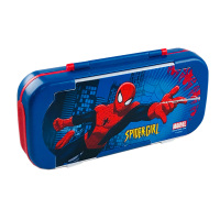 卡通多功能文具盒儿童三层铅笔盒小学生幼儿园男女孩带书架笔盒 三层蜘蛛侠