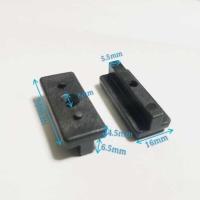 户外防腐木地板卡扣扣件塑木地板卡扣扣件户外地板卡扣扣件 塑料卡扣 一包100个