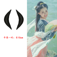 古装假发发髻汉服花千骨套装垫发包组合古风演出cos仙女灵蛇假发 组合七