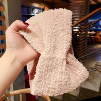 发带女外出气质束发饰韩版戴百搭发箍仙气洗脸用可爱洗漱新疆棉花 粉色