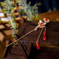 汉服头饰发冠发簪全套超仙流苏古风发饰古代束发簪子步摇少女配饰 发簪一个