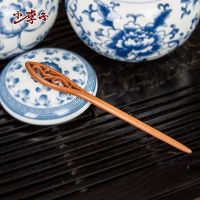 古代手工古风桃木发簪发饰古典复古宫廷中国民族风木簪钗盘发簪子 桃木花瓶 满2件送书签