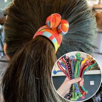 台湾产儿童发绳中国结弹力发圈女童头饰扎得紧马尾头绳高弹皮筋 2只(随机体验装)