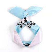 中餐厅杨紫同款发带女韩版学生可爱发箍铁丝百搭束发带洗漱头饰女 杨紫同款蓝色女孩