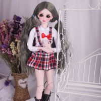 60厘米叶罗丽芭比娃娃的衣服德必胜bjd3分凯蒂校服仙子公主裙鞋子 小文衣服/不含娃娃 60厘米娃娃衣服/不含娃娃