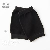 护膝保护关节女款摩托车防寒保暖老寒腿最新款男款冬季骑车护膝盖 黑色[一对装] M[适合80-120斤]