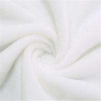 水晶超柔布料短毛绒DIY手工布面料宝宝毛绒玩具布料娃娃绒布柜台 本白