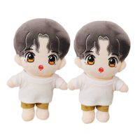 15/20cm玩偶娃衣明星公仔衣服短袖裤子牛仔裤套装20厘米棉花衣服 短袖1件 20cm娃衣