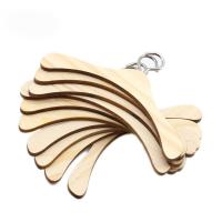 挂衣架衣撑玩偶用木制衣架got7玩偶衣服20cm娃衣配饰娃娃衣架 单买小衣架 4cm小衣架*10