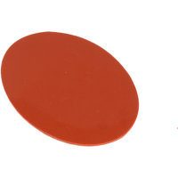 新款能量硅胶贴反复使用自发热打通微循环护肩颈椎理敷关节温灸贴 橙色圆形 1片