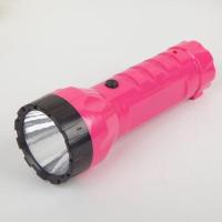 厂家直销太阳能手电筒强光可充电式户外小型手电迷你家用远射超亮 太阳能手电筒-红色1支