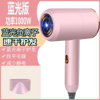 吹风机家用学生宿舍专用小型吹头发大小功率负离子不伤发电吹风筒 花季粉 [蓝光护发]1000W送风嘴