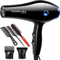 吹风机发廊家用大风力蓝光负离子护发静音冷热风学生宿舍电吹风筒 家用蓝光送五